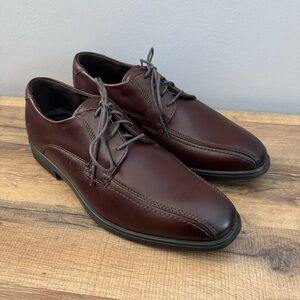 Ecco Men's Brown Leather Oxfords